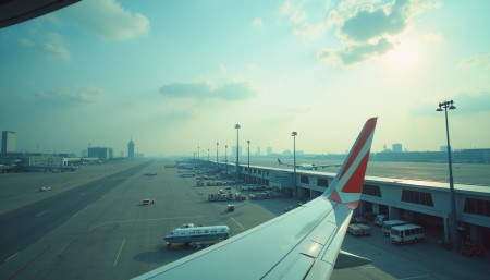 panoramica aeroporto haneda di tokyo