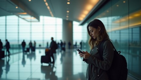 area arrivi presso aeroporto internazionae di linate milano