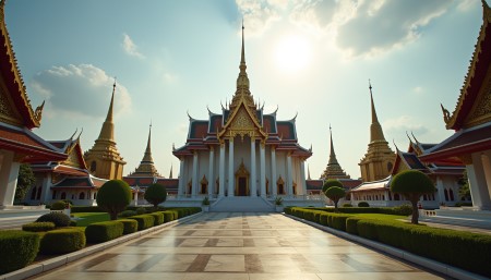 immagine del palazzo reale - bangkok thailandia